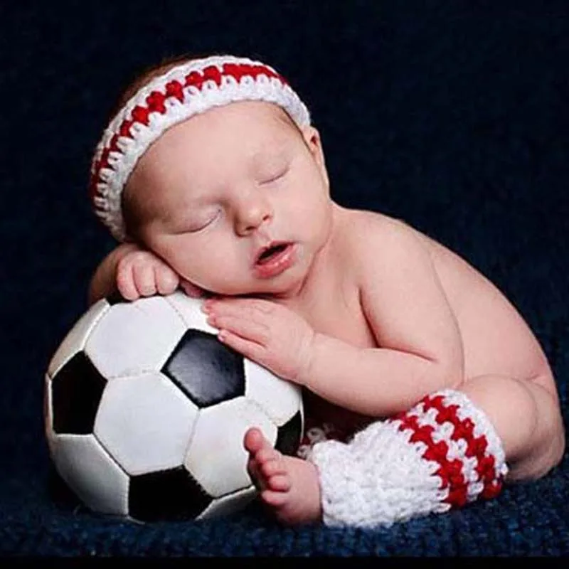 Basketball Newborn Baby Sweatband and Leg Warmers Set Crochet Sports Legwarmer Tube Socks Boy Photography Props Baby Cloth H226
Basketball Newborn Baby Sweatband and Leg Warmers Set Crochet Sports Legwarmer Tube Socks Boy Photography Props Baby Cloth H226