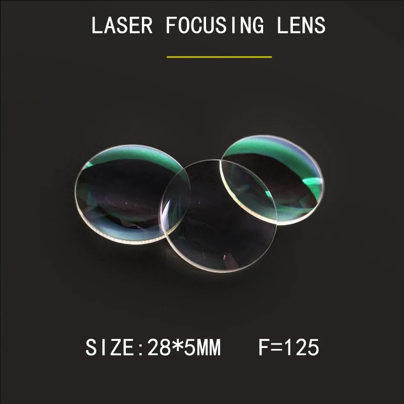 Weimeng lens optical 10 pcs 28*5mm F=125 focusing lenses JGS1 QUARTZ 1064nm Plano-convex for Laser Engraving Cutting Machine
Weimeng lens optical 10 pcs 28*5mm F=125 focusing lenses JGS1 QUARTZ 1064nm Plano-convex for Laser Engraving Cutting Machine