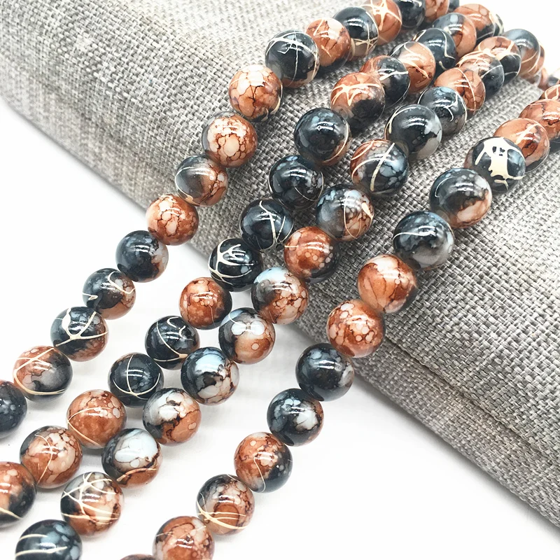 Wholesale 4/6/8mm Black&coffee Salad Glass Beads Loose Spacer Painted Pearl Charm DIY Jewellery Making #04
Wholesale 4/6/8mm Black&coffee Salad Glass Beads Loose Spacer Painted Pearl Charm DIY Jewellery Making #04