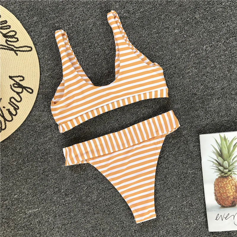 Sexy Bow Knot Striped Bikini 2020 Swimsuit Women Bandeau Swimwear Female Brazilian Bathing Suit Push Up Bikini set Beach Wear
Sexy Bow Knot Striped Bikini 2020 Swimsuit Women Bandeau Swimwear Female Brazilian Bathing Suit Push Up Bikini set Beach Wear