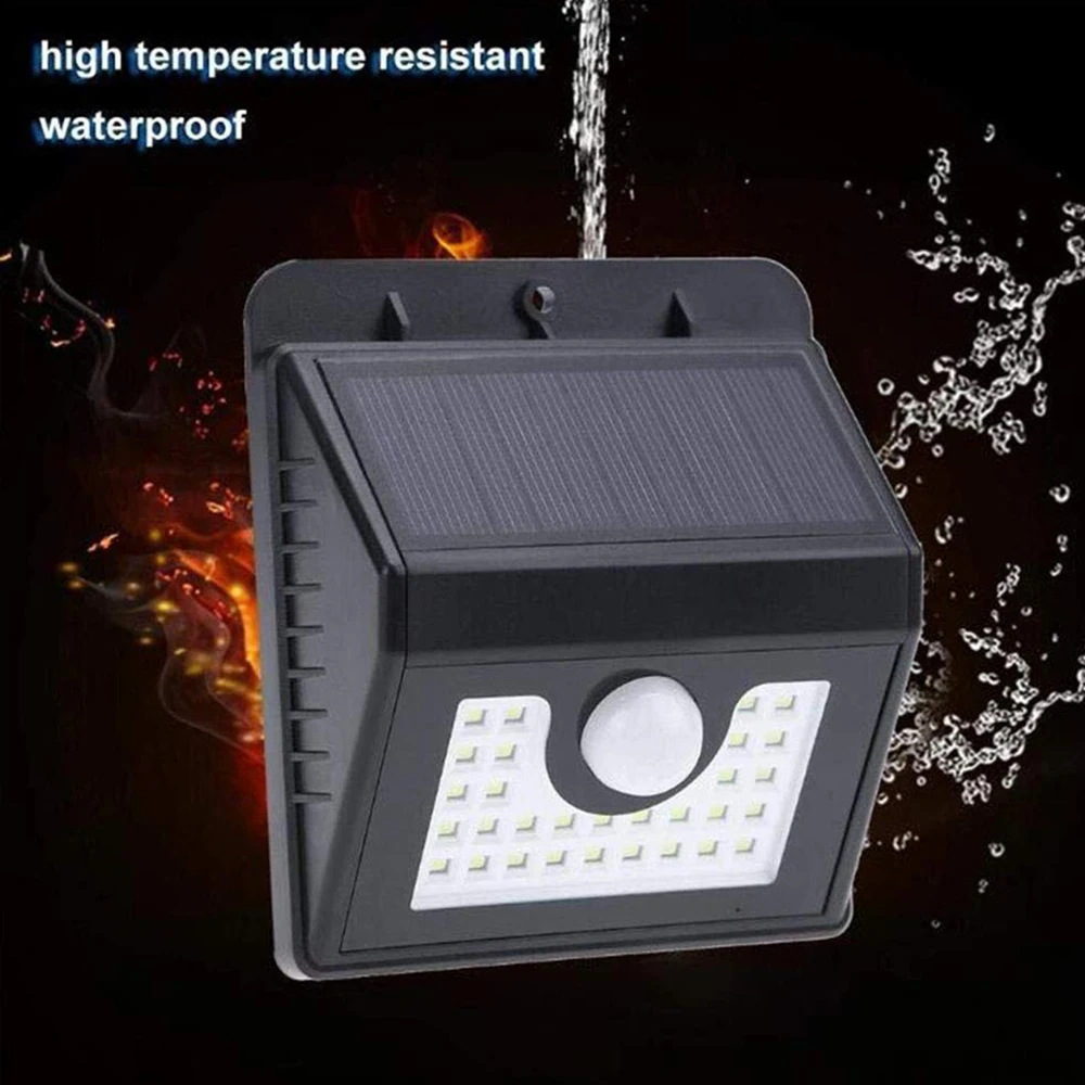 Solar Motion Sensor Lights 30 LEDs Outdoor Waterproof Wall Lights for Garden Patio Yard Deck Garage Driveway Porch Fence
Solar Motion Sensor Lights 30 LEDs Outdoor Waterproof Wall Lights for Garden Patio Yard Deck Garage Driveway Porch Fence