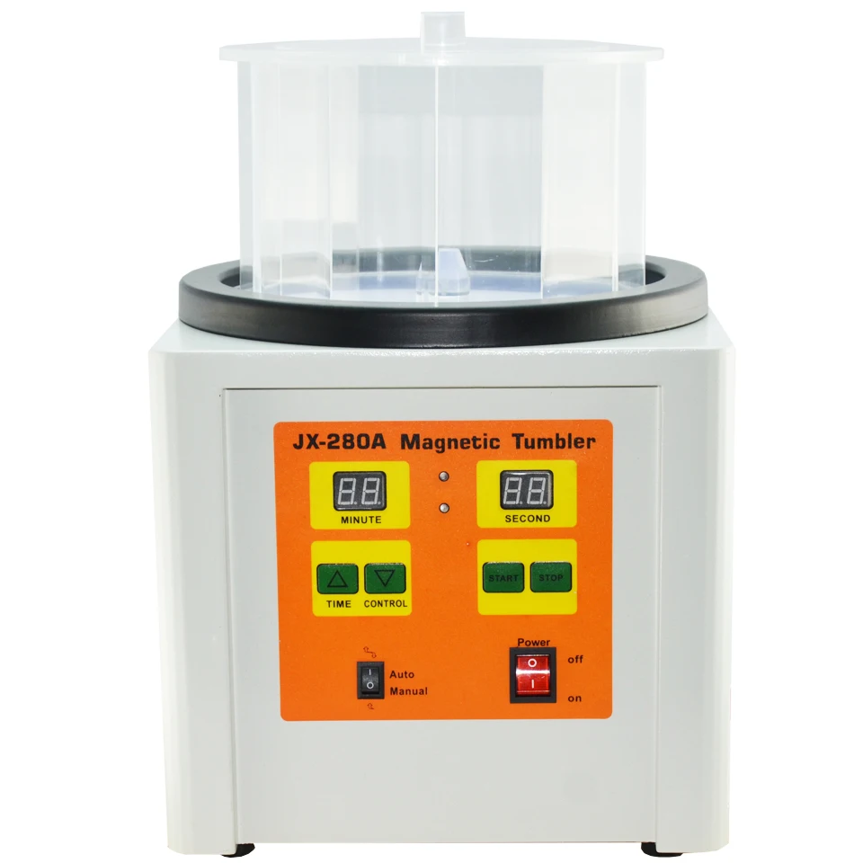 KT-280 Jewelry Polishing Machine Magnetic Tumbler Polisher Finisher Grinder Jewelry Tools and Equipment with 1100g Capacity
KT-280 Jewelry Polishing Machine Magnetic Tumbler Polisher Finisher Grinder Jewelry Tools and Equipment with 1100g Capacity