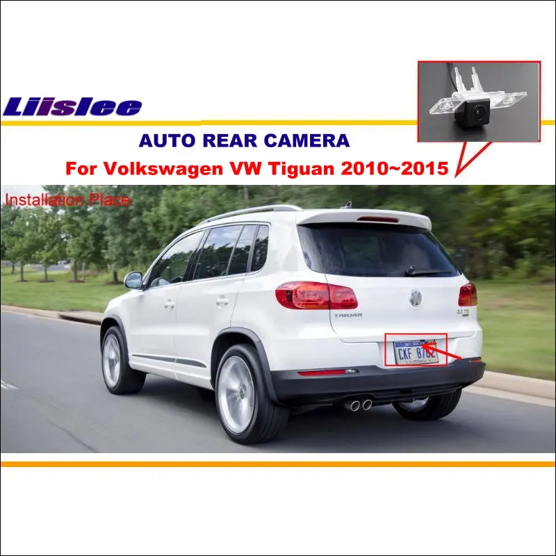 Liislee Автомобильная камера заднего вида для Volkswagen VW Tiguan 2010 ~ 2015/камера вида/HD CCD RCA NTST