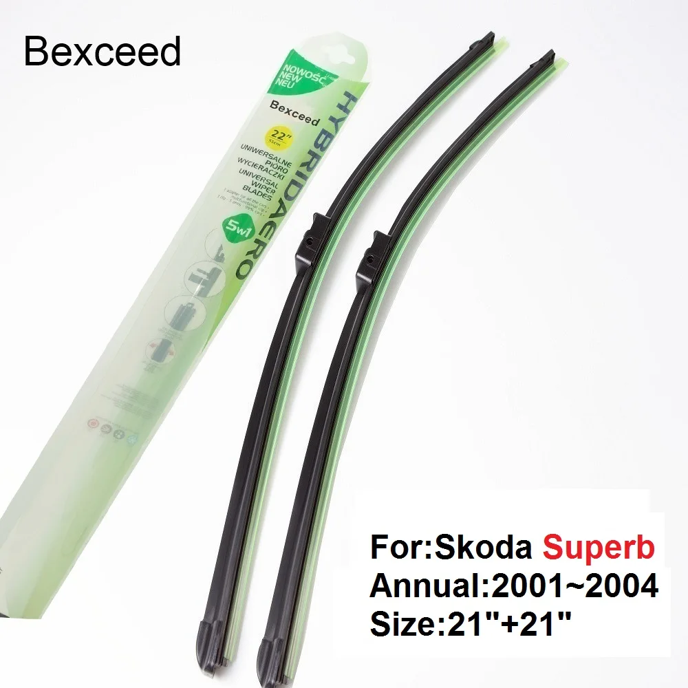 Special Wiper Blade For Skoda Superb 21"+21" Bexceed of Car Windshield 2001 2002 2003 2004
Special Wiper Blade For Skoda Superb 21"+21" Bexceed of Car Windshield 2001 2002 2003 2004