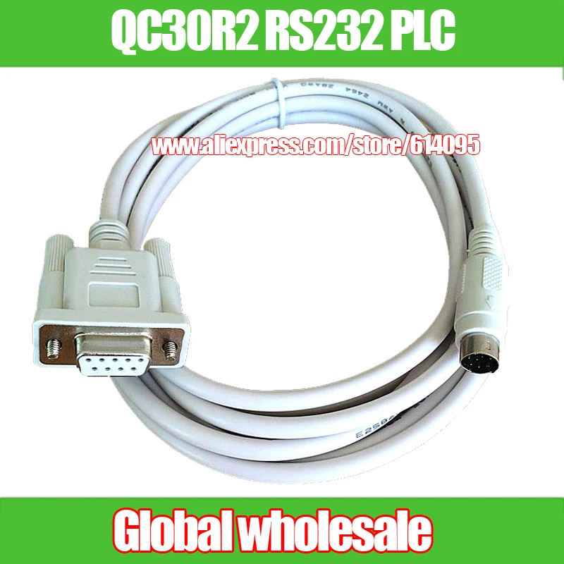 Программируемый кабель PLC QC30R2 RS232 для Mitsubishi MELSEC серии Q программирование