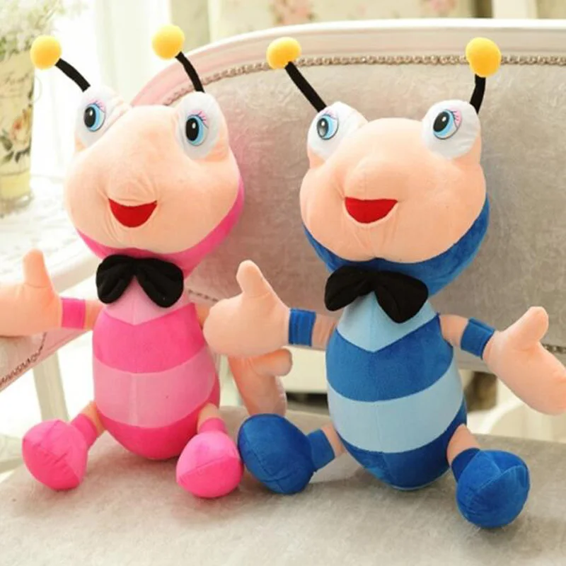 Cute Rainbow-Colored Big Eyes Ant Figurine Bee Doll Plush Toy Children's Pillow Girl Children's Holiday Gift Home Decoration
Cute Rainbow-Colored Big Eyes Ant Figurine Bee Doll Plush Toy Children's Pillow Girl Children's Holiday Gift Home Decoration
