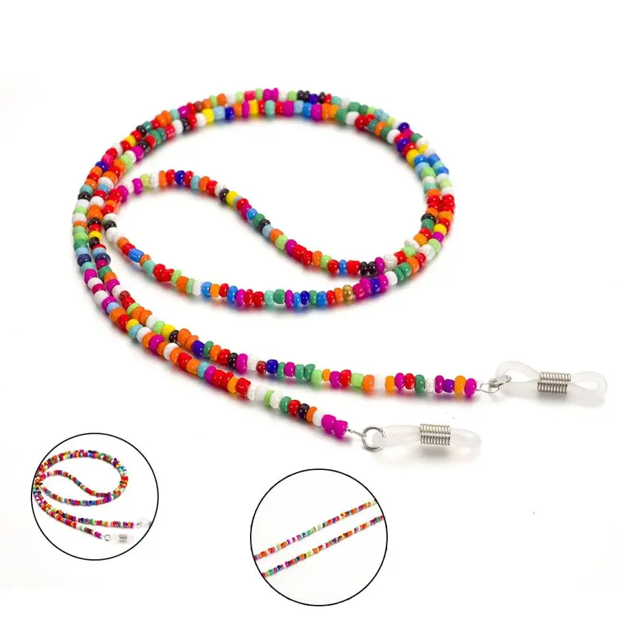 Hot Anti-skid Colorful Beads Eyeglass Chains Lanyards Sunglasses Strap Chain Cord Neck Lanyard string Holder Eyewear Accessories
Hot Anti-skid Colorful Beads Eyeglass Chains Lanyards Sunglasses Strap Chain Cord Neck Lanyard string Holder Eyewear Accessories