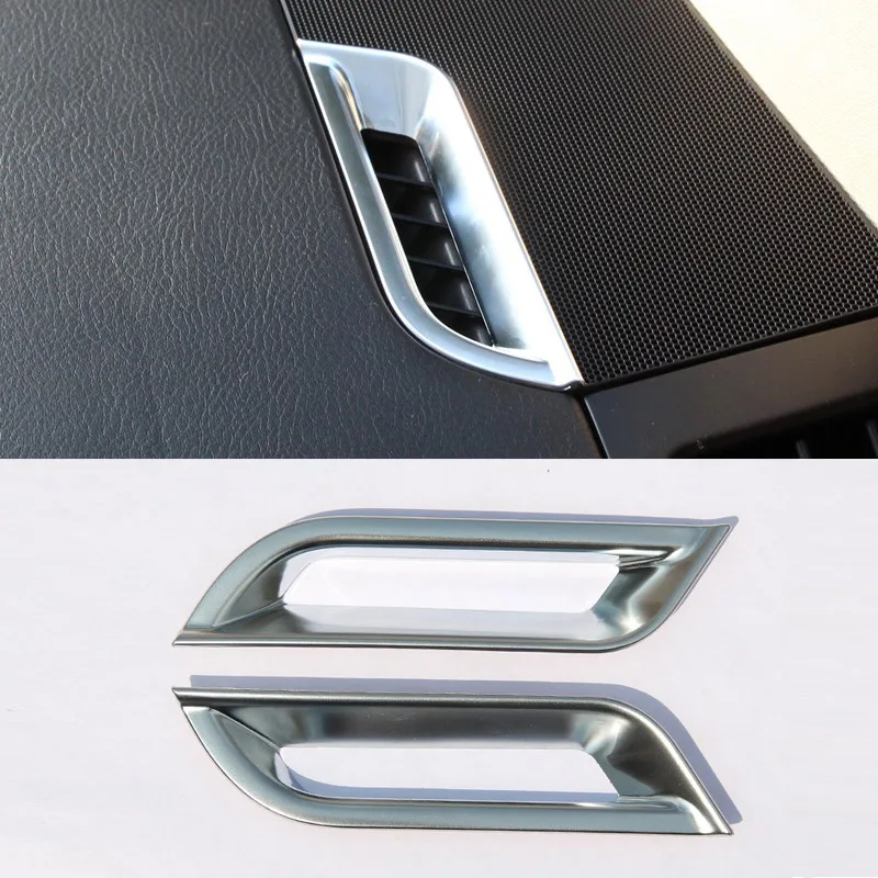 Chrome Dashboard AC Vent Outlet Frame Cover Trim For Land Rover Freelander 2 2008-2015 Accessories Car Styling
Chrome Dashboard AC Vent Outlet Frame Cover Trim For Land Rover Freelander 2 2008-2015 Accessories Car Styling