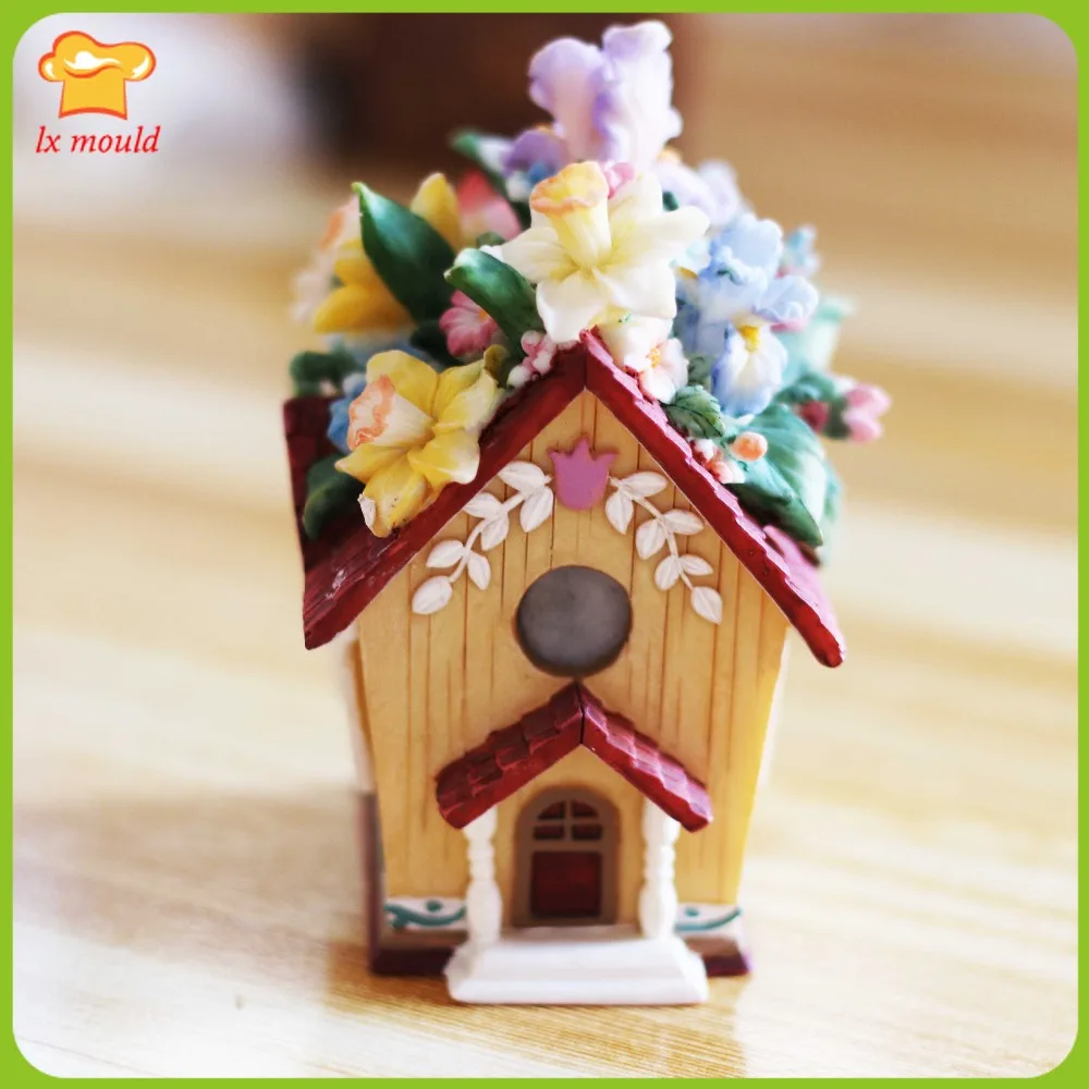 LXYY Flower House Candle Silicone Mould American Continental Candle Decoration Handmade Candle Resin Plaster Mold
LXYY Flower House Candle Silicone Mould American Continental Candle Decoration Handmade Candle Resin Plaster Mold
