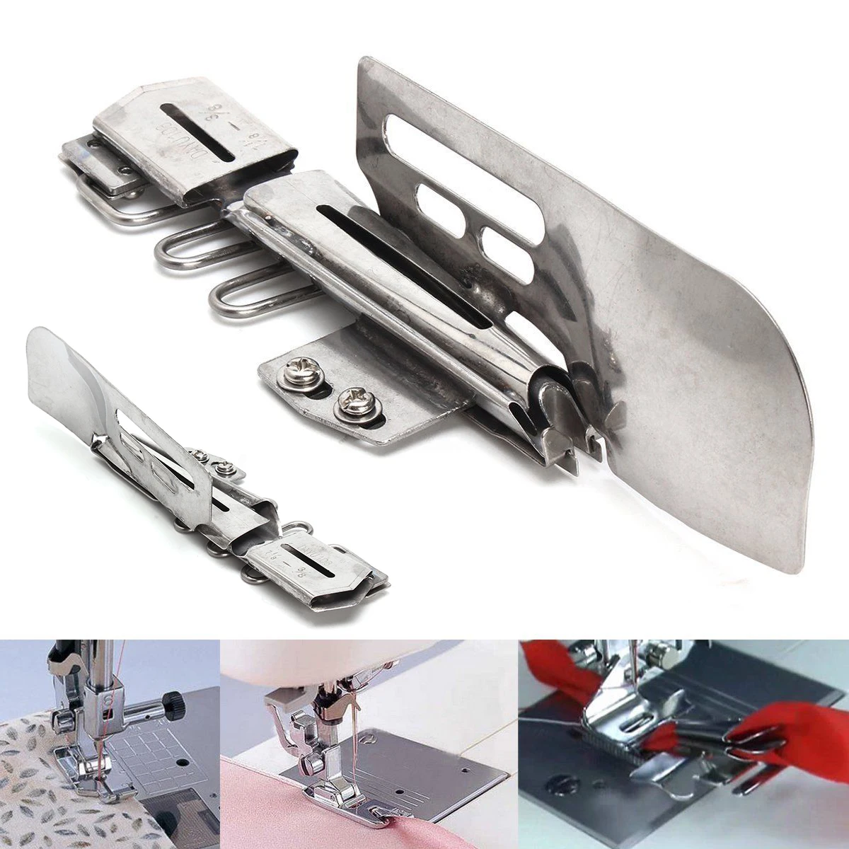 Silver KP-103 Top Clean Industrial Cover Stitch Sewing Machine Binder Accessories
Silver KP-103 Top Clean Industrial Cover Stitch Sewing Machine Binder Accessories