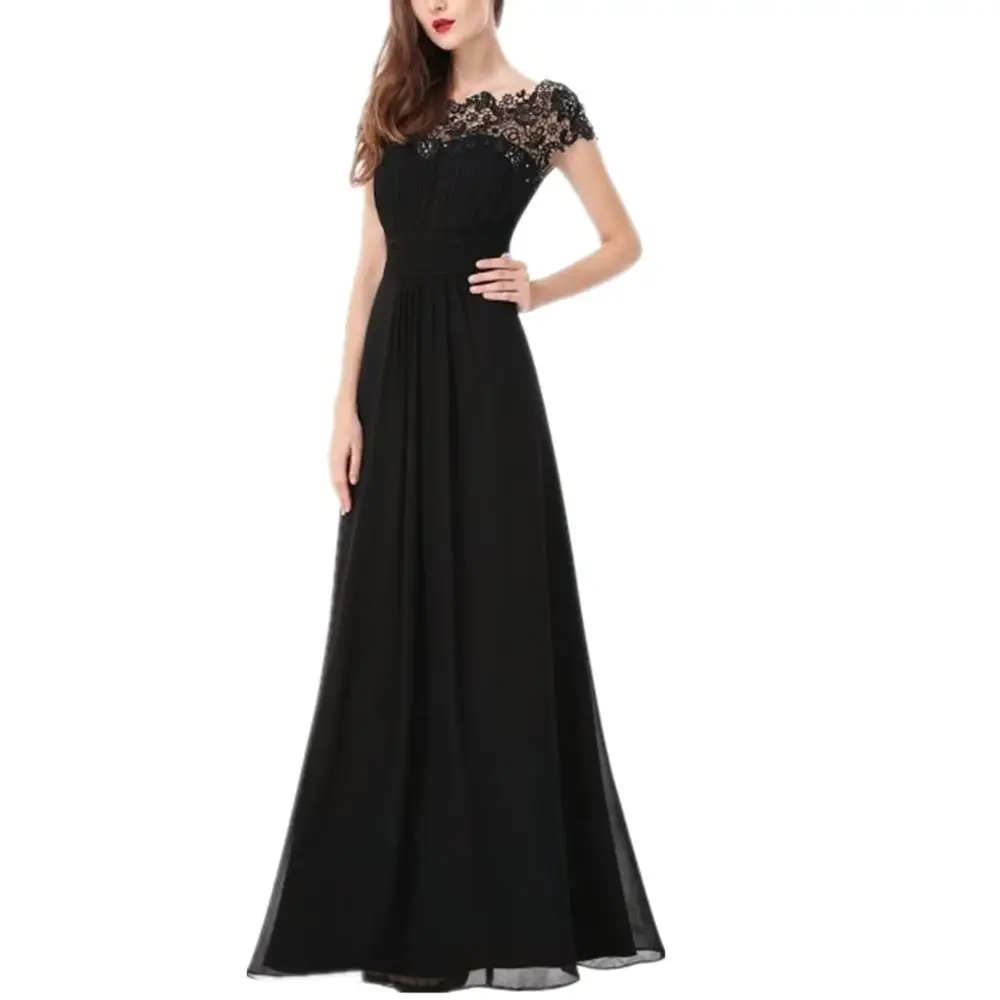 Women Summer Party Dress Elegant Vintage O-Neck Short Sleeves Work Office Lace Dresses female Maxi Long Dress Club Wear
Women Summer Party Dress Elegant Vintage O-Neck Short Sleeves Work Office Lace Dresses female Maxi Long Dress Club Wear