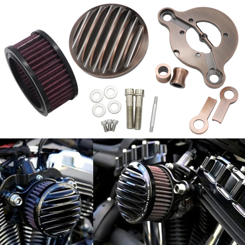 Motorcycle Air Cleaner Intake Filter System Aluminum For Harley-Davidson Sportster 883 1200 1991-2016 Iron 883 2009-2016
Motorcycle Air Cleaner Intake Filter System Aluminum For Harley-Davidson Sportster 883 1200 1991-2016 Iron 883 2009-2016