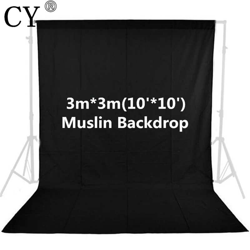 Фотостудия CY, 100% хлопок, черный, 3 м x 3 м/10 футов x 10 футов, однотонный муслиновый фон, фоны для фотосъемки
Фотостудия CY, 100% хлопок, черный, 3 м x 3 м/10 футов x 10 футов, однотонный муслиновый фон, фоны для фотосъемки