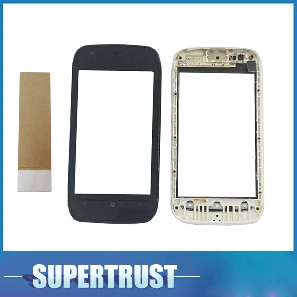 3 7 дюйма для Nokia Lumia 610 N610 сенсорный экран дигитайзер Передняя стеклянная линза
