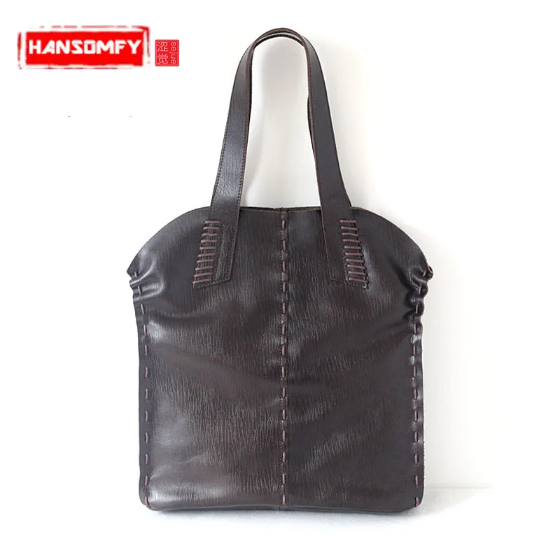 Luxury Fashion Genuine Leather Women Handbags Shoulder Bags Female Retro Large Capacity Messenger Bag Europe and United States
Luxury Fashion Genuine Leather Women Handbags Shoulder Bags Female Retro Large Capacity Messenger Bag Europe and United States