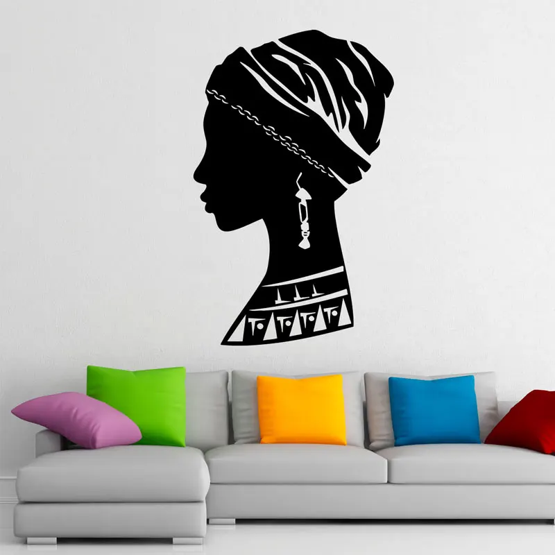 Africa African Girl Wall Decal Vinyl Sticker Beautiful Woman Interior Home Design Art Murals Bedroom Decor Removable Modern 3235
Africa African Girl Wall Decal Vinyl Sticker Beautiful Woman Interior Home Design Art Murals Bedroom Decor Removable Modern 3235