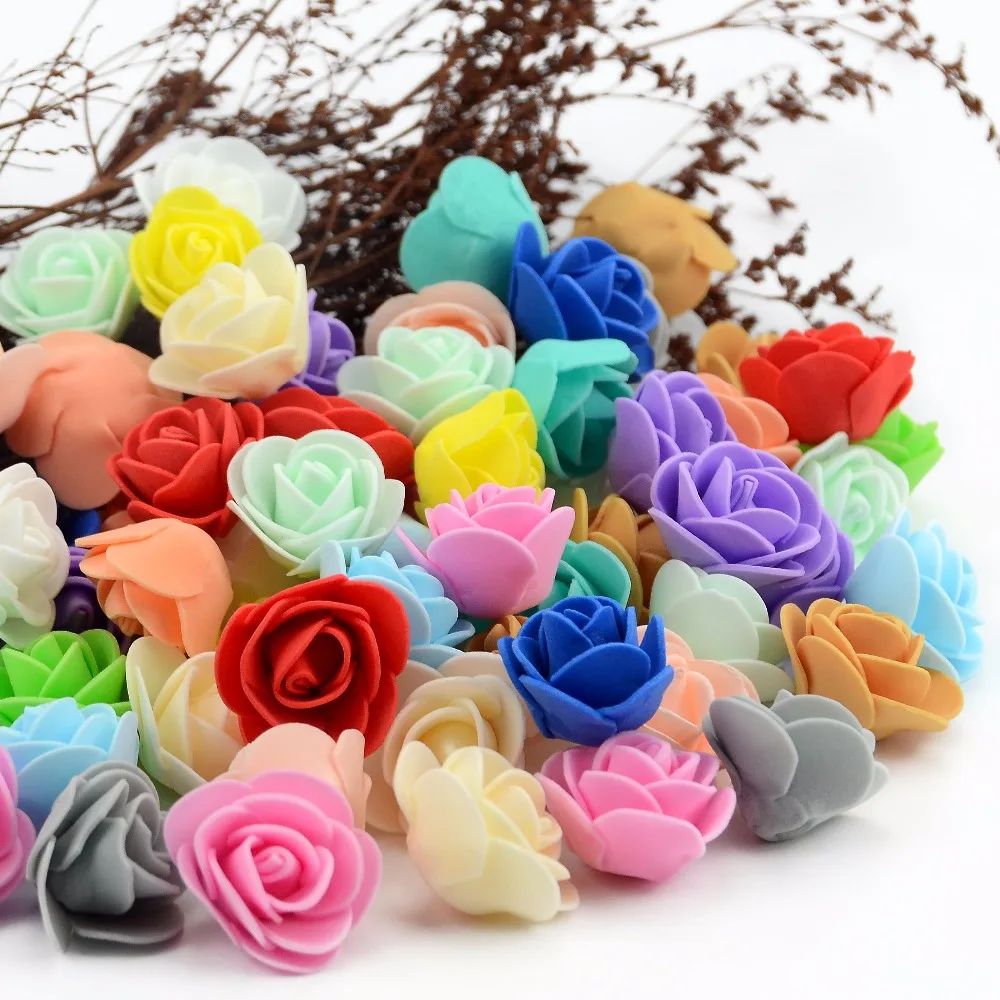 500PCS/Bag Mini PE Foam Rose Flower Head Artificial Rose Flowers Handmade DIY Wedding Home Decoration Festive & Party Supplies
500PCS/Bag Mini PE Foam Rose Flower Head Artificial Rose Flowers Handmade DIY Wedding Home Decoration Festive & Party Supplies