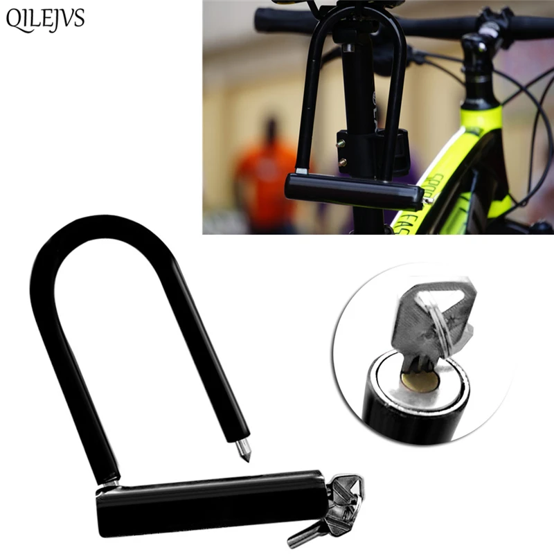 OOTDTY Universal U Lock Bike Bicycle Motorcycle Cycling Scooter Security Steel Chain
OOTDTY Universal U Lock Bike Bicycle Motorcycle Cycling Scooter Security Steel Chain