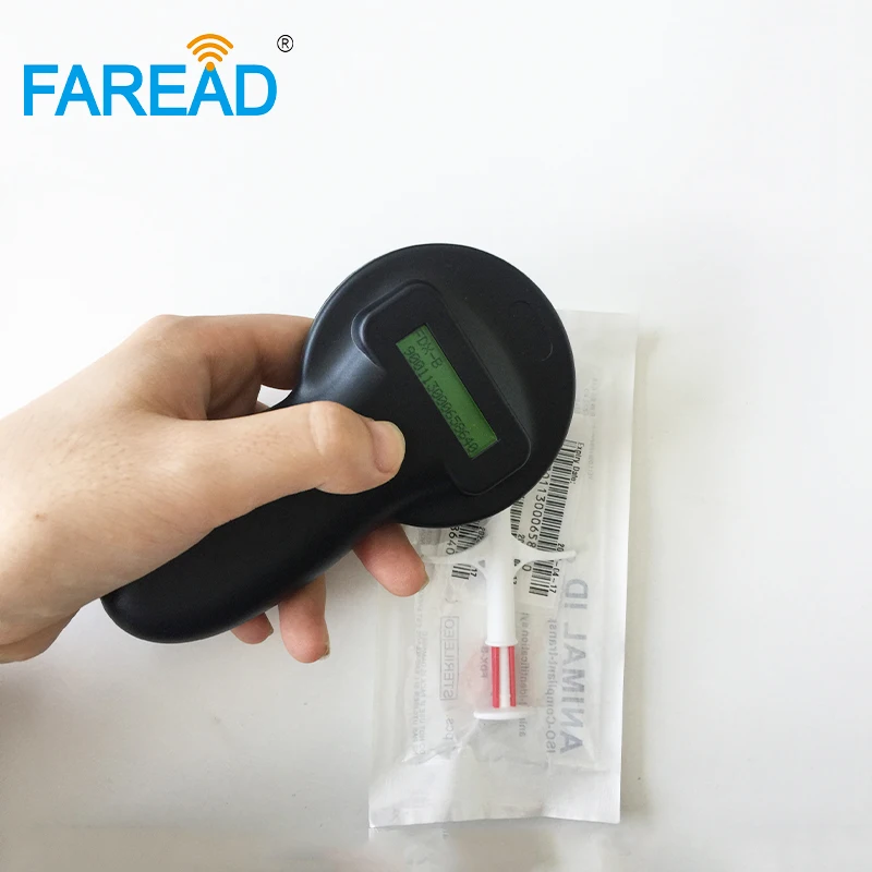 FRD5800 syringe Large storage HDX FDX-B 134.2KHz Animal ID scanner Implant RFID chip Reader for ear tag livestock track ISO11784
FRD5800 syringe Large storage HDX FDX-B 134.2KHz Animal ID scanner Implant RFID chip Reader for ear tag livestock track ISO11784