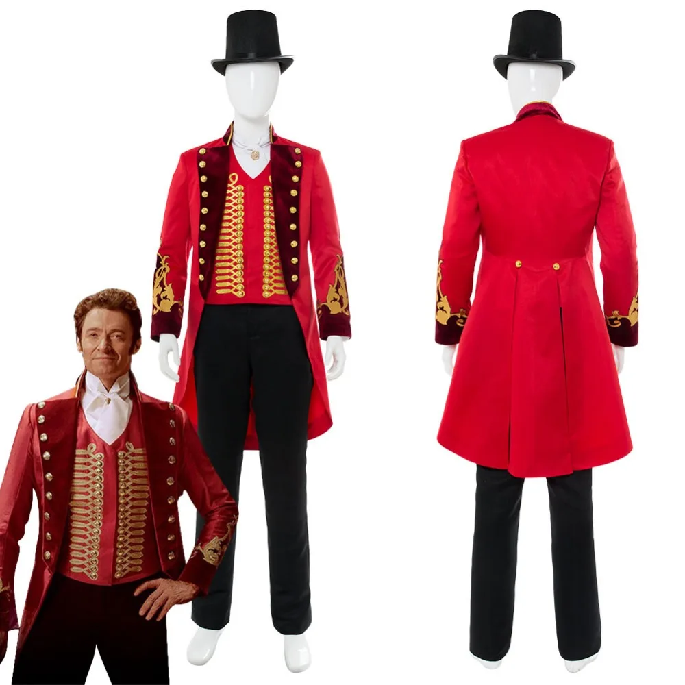 The Greatest Showman Costumes P.T. Barnum Cosplay Costume Red Uniform Halloween Carnival Costumes
The Greatest Showman Costumes P.T. Barnum Cosplay Costume Red Uniform Halloween Carnival Costumes