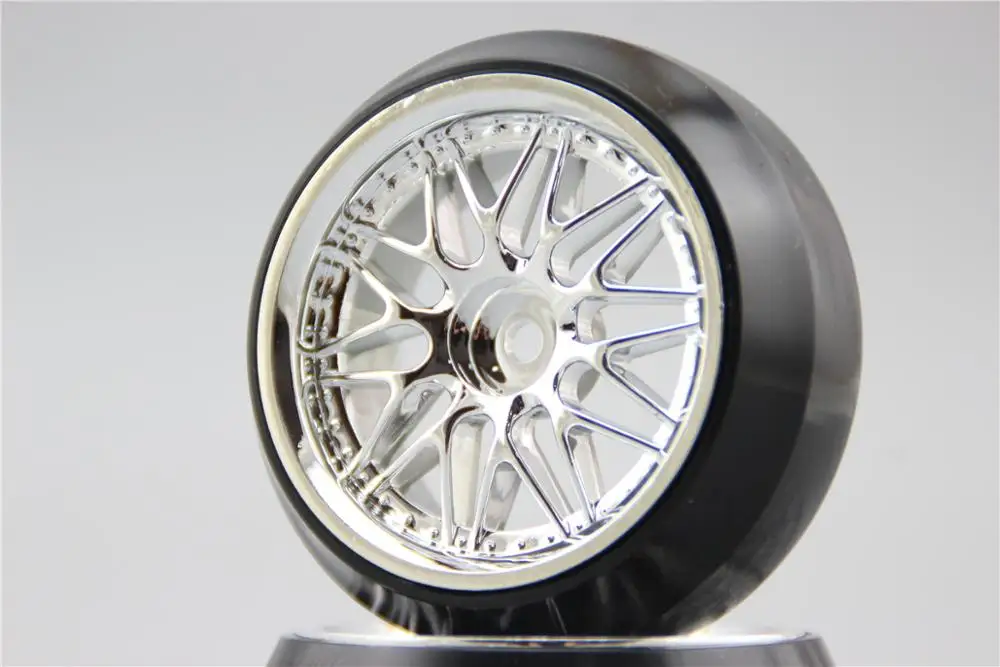 4 шт. RC 1/10 жесткая дрифтерная шина модель F20C смещение мм (хром) подходит для