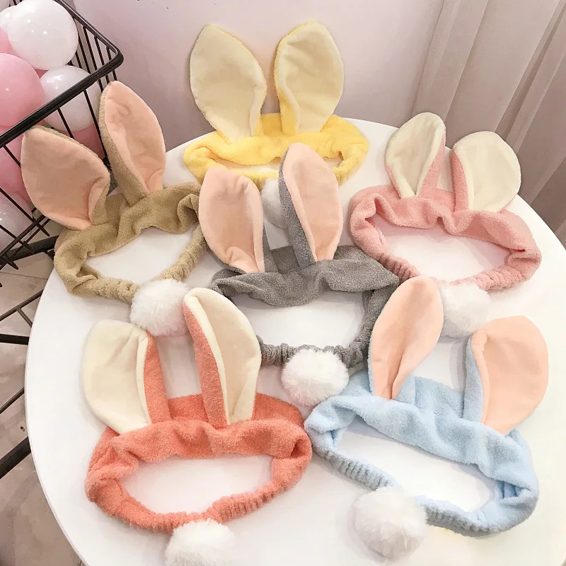 Cute Stereo Rabbit Ears Wash Face Bathe Headband Women Girls Comfortable Hair Head bands Accessories Hairdo Facial Mask Hairband
Cute Stereo Rabbit Ears Wash Face Bathe Headband Women Girls Comfortable Hair Head bands Accessories Hairdo Facial Mask Hairband