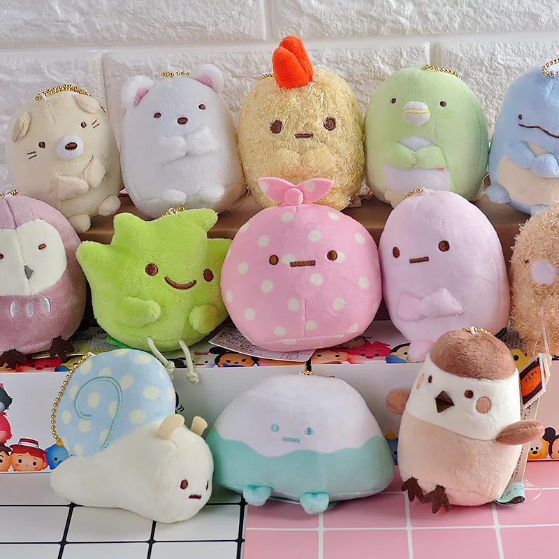 IVYYE 1 шт. Sumikko gurashi серии Мультяшные плюшевые куклы брелок пушистый кукольный