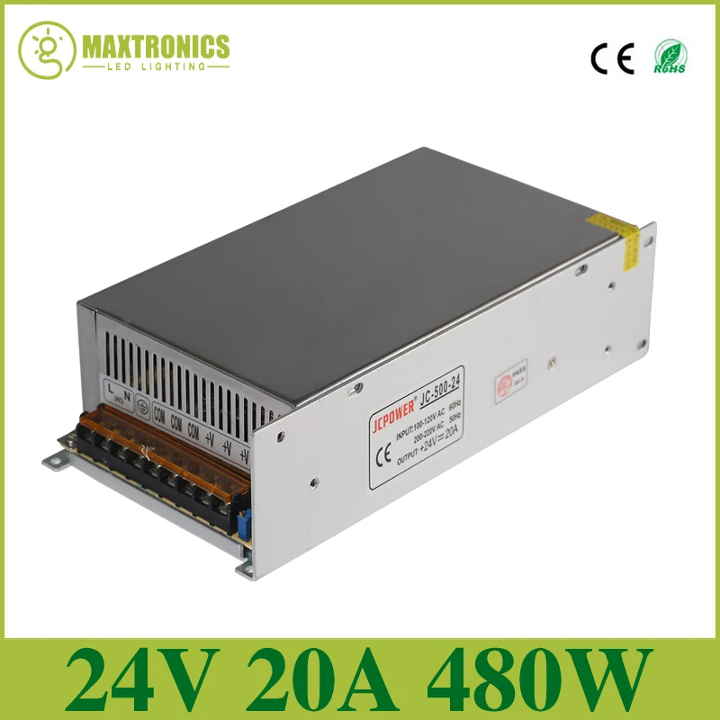 Оптовая цена DC 24V 20A 480W Регулируемый импульсный источник питания для светодиодной ленты
Оптовая цена DC 24V 20A 480W Регулируемый импульсный источник питания для светодиодной ленты