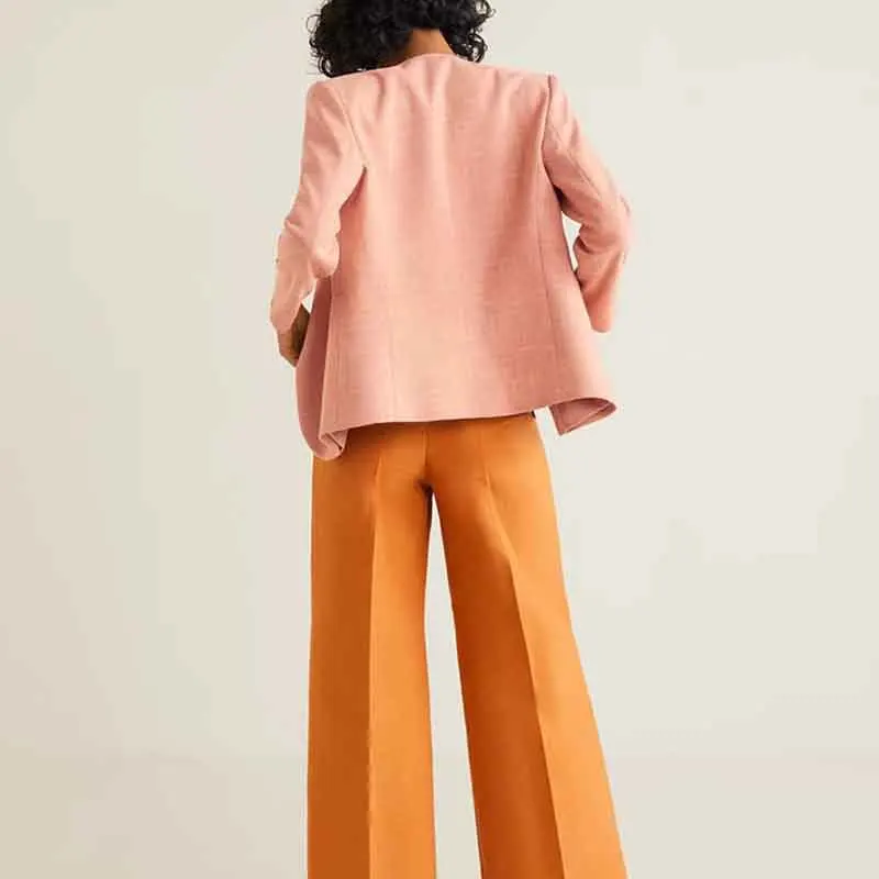 Klacwaya Fashion Women Pink Blazers 2019 Spring-Autumn Chic Ladies Suits Coats Female Feminine Blazer Jackets tops suits
Klacwaya Fashion Women Pink Blazers 2019 Spring-Autumn Chic Ladies Suits Coats Female Feminine Blazer Jackets tops suits