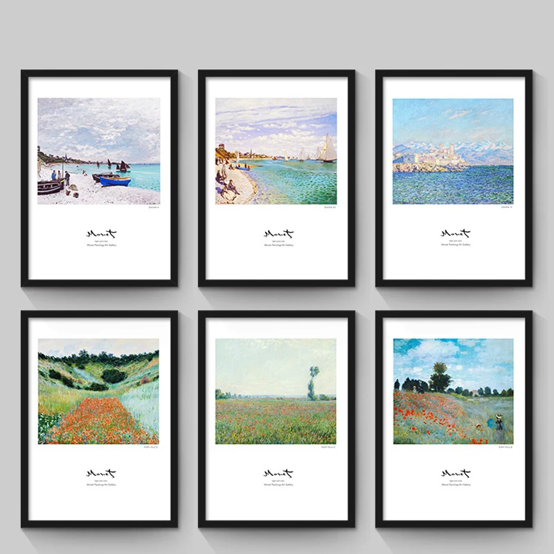 Nordic Modern Minimalist Living Room Decorative Painting No Frame Beach Abstract Paintings Claude Monet Painted Wall Art Picture
Nordic Modern Minimalist Living Room Decorative Painting No Frame Beach Abstract Paintings Claude Monet Painted Wall Art Picture