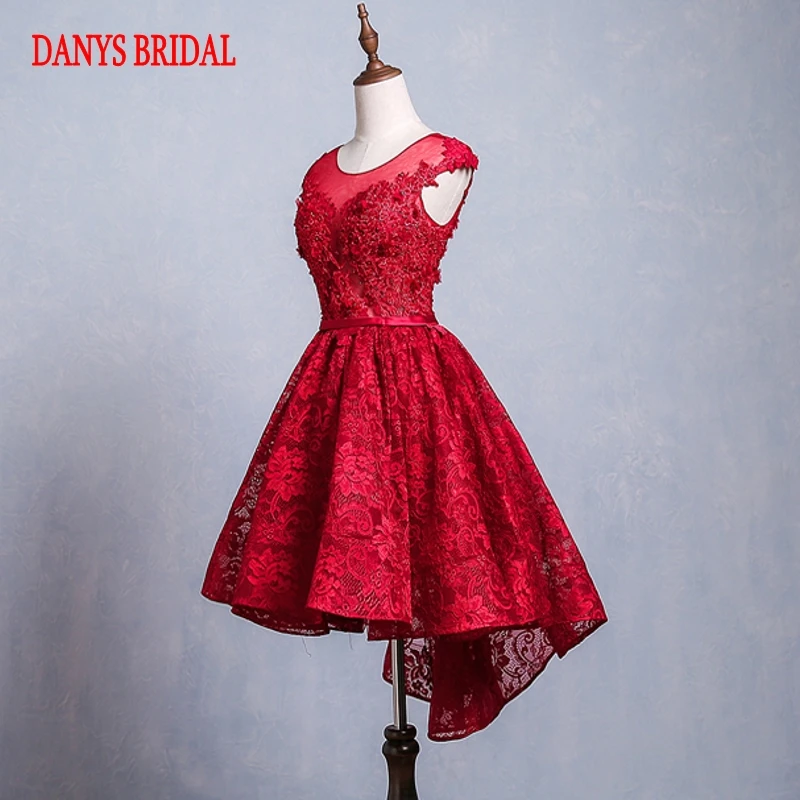 Red Lace Short Prom Dresses for Graduation Beaded Evening Party Dress vestido de formatura curto
Red Lace Short Prom Dresses for Graduation Beaded Evening Party Dress vestido de formatura curto