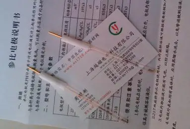Electrochemical workstation R0303 silver - silver chloride reference electrode 3.8mm outside diameter of silver chloride electro
Electrochemical workstation R0303 silver - silver chloride reference electrode 3.8mm outside diameter of silver chloride electro
