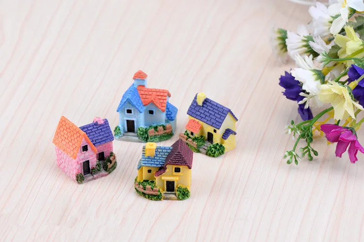 1PC Mini Resin House Miniature House Fairy Garden Micro Landscape Home Garden Decoration Resin Crafts KS 017
1PC Mini Resin House Miniature House Fairy Garden Micro Landscape Home Garden Decoration Resin Crafts KS 017