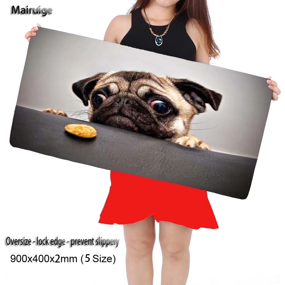 Mairuige Shop Funny Animals Pug Large Mouse Pad 900x300mm Pad Notbook Computer Mousepad Best Mats for Cs Go DOTA2 Gamer Gift
Mairuige Shop Funny Animals Pug Large Mouse Pad 900x300mm Pad Notbook Computer Mousepad Best Mats for Cs Go DOTA2 Gamer Gift
