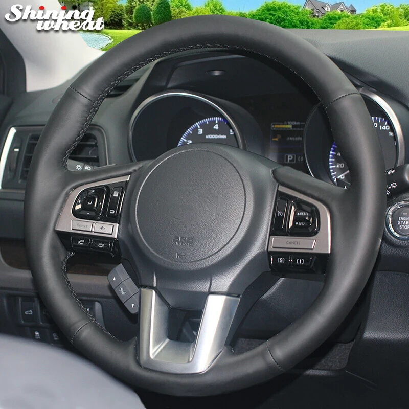 Shining wheat Black Artificial leather Car Steering Wheel Cover for Subaru Legacy 2016 Forester 2016 Outback 2015 2016 XV 2016
Shining wheat Black Artificial leather Car Steering Wheel Cover for Subaru Legacy 2016 Forester 2016 Outback 2015 2016 XV 2016