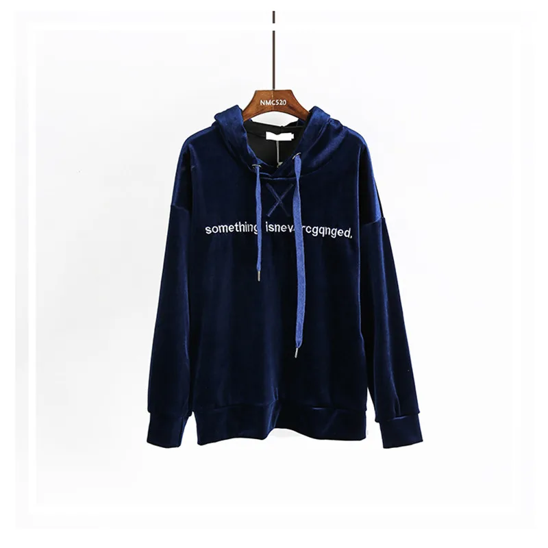 LTD119093 Новый худи с надписью Женский пуловер Свитшот женская верхняя одежда