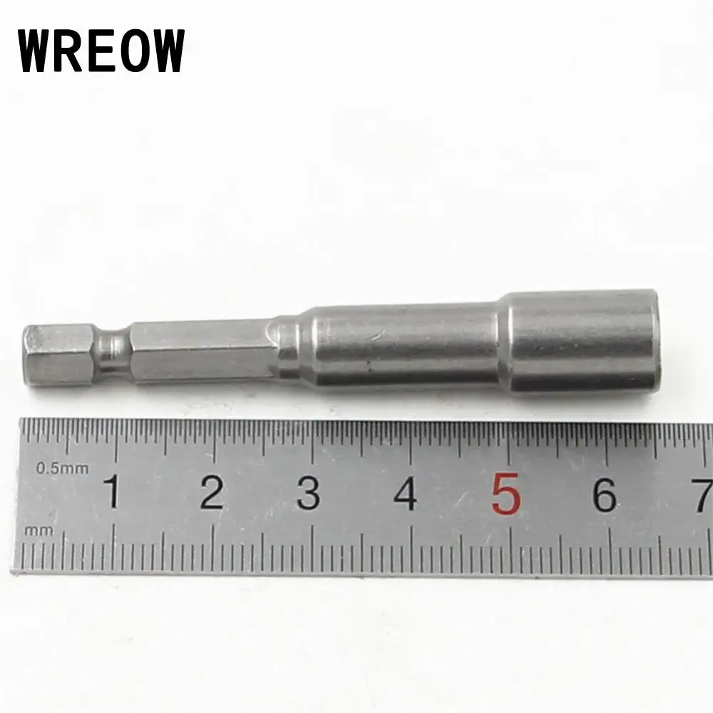 6mm~13mm 6mm~19mm Magnetic Nut Drive Set 1/4 Hex Power Drill Bits Electric Screwdriver Socket Adapter 8pcs/10pcs
6mm~13mm 6mm~19mm Magnetic Nut Drive Set 1/4 Hex Power Drill Bits Electric Screwdriver Socket Adapter 8pcs/10pcs
