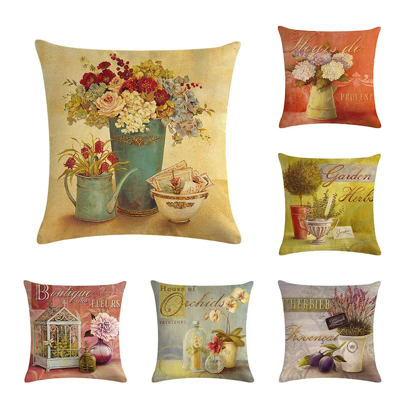 45X45cm Flower Arrangement Vase Home Decor Cushion Cover Throw Pillowcase Pillow Covers Sofa Seat Cushion Decorative
45X45cm Flower Arrangement Vase Home Decor Cushion Cover Throw Pillowcase Pillow Covers Sofa Seat Cushion Decorative
