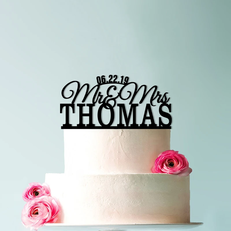 Surname cake topper, Mr and Mrs cake topper with date, Custom wedding cake topper, Personalized cake topper wood
Surname cake topper, Mr and Mrs cake topper with date, Custom wedding cake topper, Personalized cake topper wood