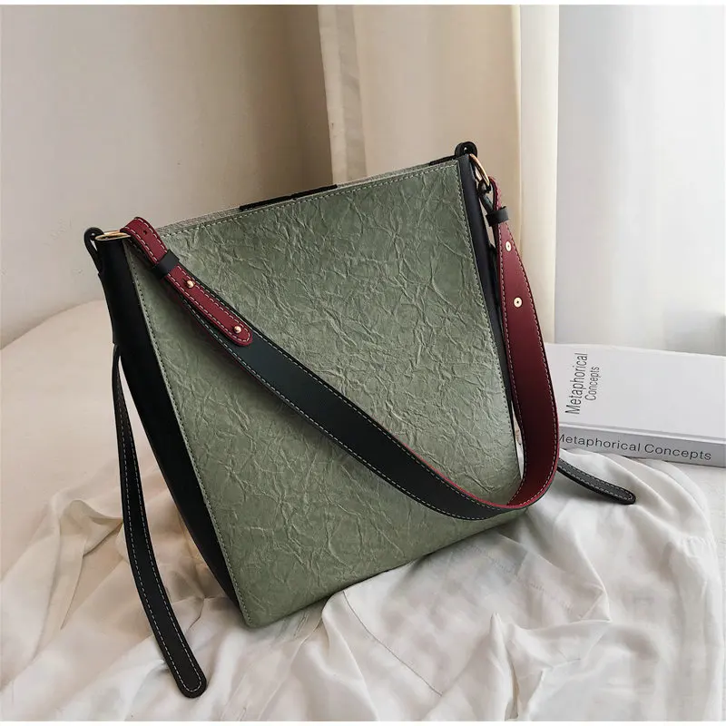 Fashion Casual Large Capacity Famous Brand Shoulder bag Ladies Bucket Handbag Messenger Bag Soft Shopping Crossbody Bag B42-08
Fashion Casual Large Capacity Famous Brand Shoulder bag Ladies Bucket Handbag Messenger Bag Soft Shopping Crossbody Bag B42-08