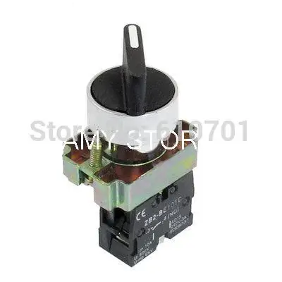 AC 600V 10A 1 NO N/O самоблокирующийся 2 позиционный поворотный переключатель 22 мм ZB2-BD21
AC 600V 10A 1 NO N/O самоблокирующийся 2 позиционный поворотный переключатель 22 мм ZB2-BD21