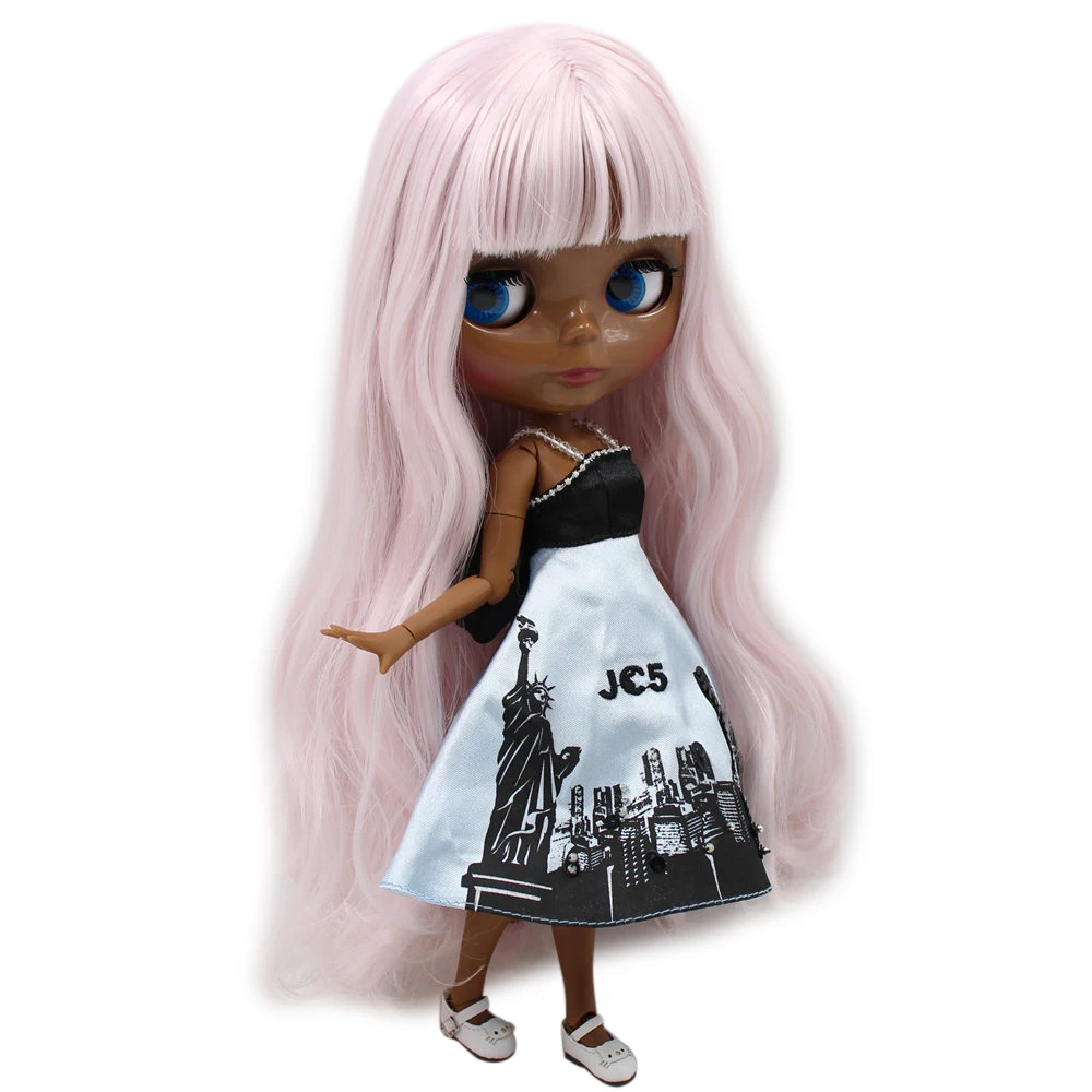 ICY DBS Blyth doll No.BL1327 Light Pink hair JOINT body Super Black skin 1/6 BJD Neo ob24 anime girl
ICY DBS Blyth doll No.BL1327 Light Pink hair JOINT body Super Black skin 1/6 BJD Neo ob24 anime girl