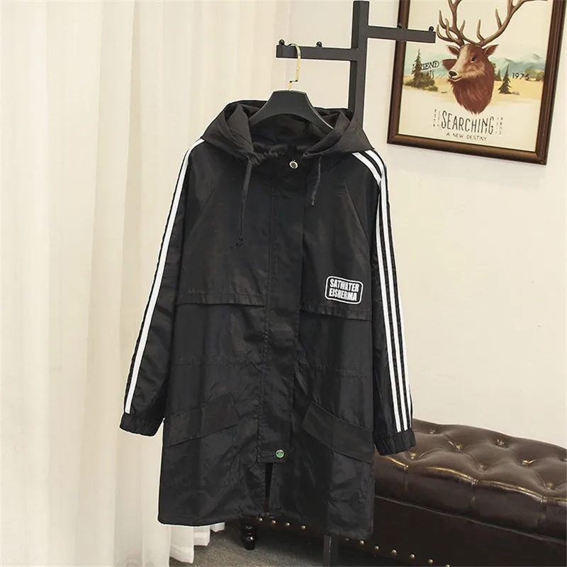 Jacket Coat Women 2021 Autumn Plus Size 6XL Coats Loose Hooded Windbreaker Jacket
Jacket Coat Women 2021 Autumn Plus Size 6XL Coats Loose Hooded Windbreaker Jacket