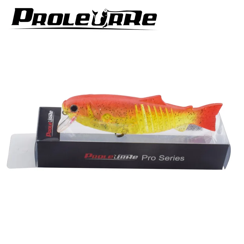 Proleurre 1PC 10.5CM 20G Soft Tail Lead Fish Lure Artificial Excellent Soft Bait Fishing Lures interior contains steel balls
Proleurre 1PC 10.5CM 20G Soft Tail Lead Fish Lure Artificial Excellent Soft Bait Fishing Lures interior contains steel balls