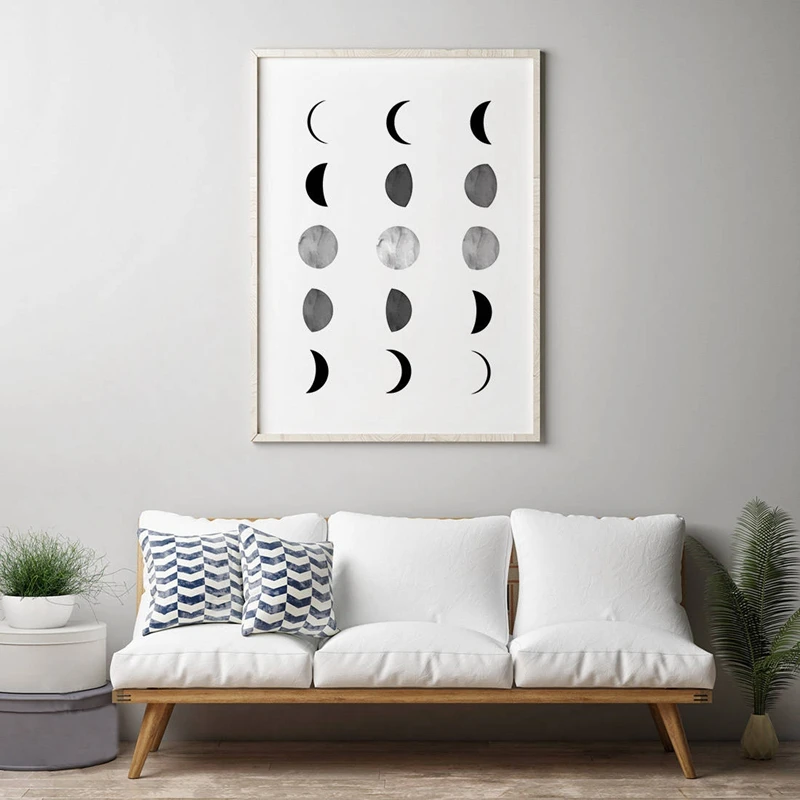 Moon Phases Prints Scandinavian Poster La Lune Photography Moon Wall Art Picture Canvas Painting Home Room Nordic Wall Decor
Moon Phases Prints Scandinavian Poster La Lune Photography Moon Wall Art Picture Canvas Painting Home Room Nordic Wall Decor