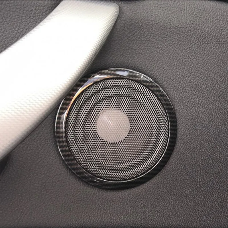 Carbon Fiber Color Car Door Stereo Speaker Frame Cover Trim For BMW 3 Series 3GT F30 F34 2013-18 Interior Horn Ring Sticker
Carbon Fiber Color Car Door Stereo Speaker Frame Cover Trim For BMW 3 Series 3GT F30 F34 2013-18 Interior Horn Ring Sticker