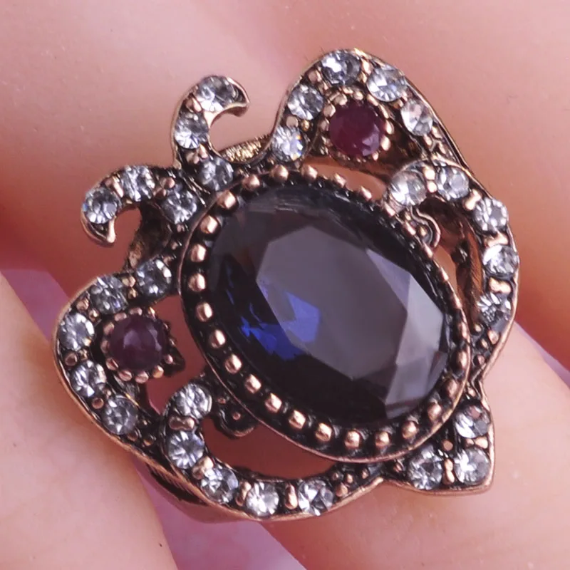 Madrry Turkish Finger Rings Handmade Craft Sculptue Vintage Anel Simulated Resin Full Crystals Anillo Women Wedding Bijoux
Madrry Turkish Finger Rings Handmade Craft Sculptue Vintage Anel Simulated Resin Full Crystals Anillo Women Wedding Bijoux