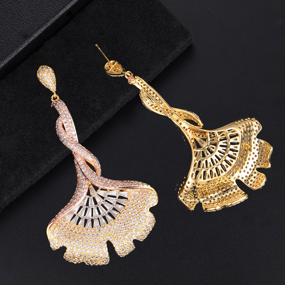 Multicolor Luxury Glory Flower Cubic Zirconia Inlaid Engagement Party Drop Dangle Earrings Jewelry For Women
Multicolor Luxury Glory Flower Cubic Zirconia Inlaid Engagement Party Drop Dangle Earrings Jewelry For Women