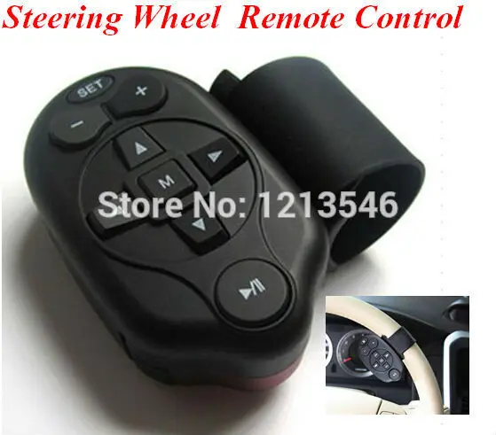 New Version Auto Car Universal Steering Wheel Study Remote Control for DVD GPS DC TV MP3 Player
New Version Auto Car Universal Steering Wheel Study Remote Control for DVD GPS DC TV MP3 Player