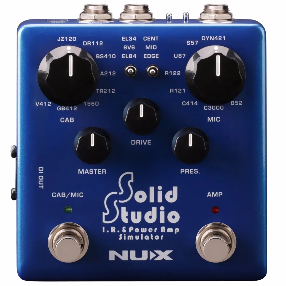 Симулятор усилителя мощности для гитары NUX Solid Studio ИК погрузчик встроенные
